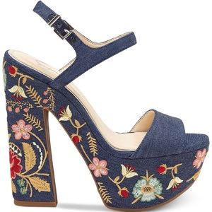 Jessica Simpson Divela Platform Sandals Size 8